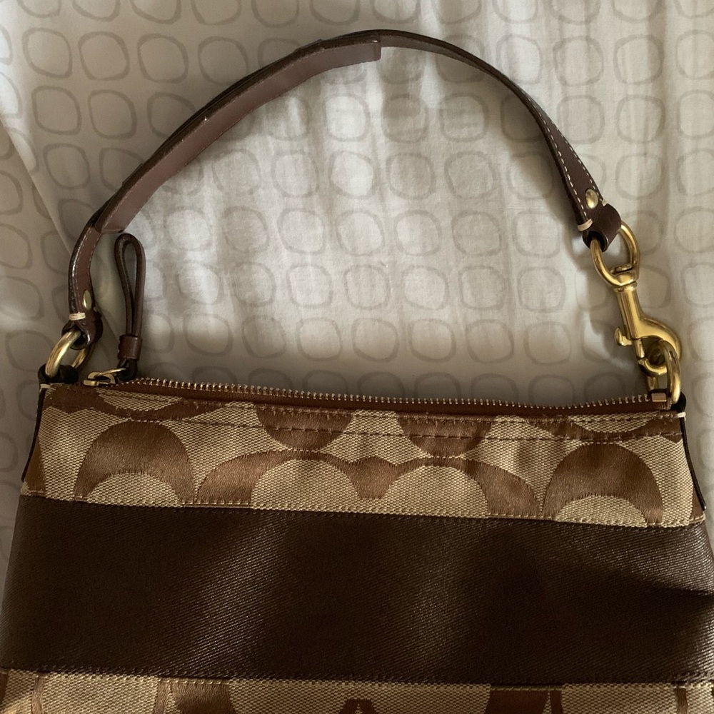 Brown Coach Handbag - Picture 2 of 3
